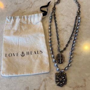 Love Heals Medallion Necklace